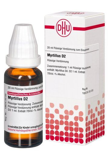 Myrtillus D2 DHU Dil. 20 ml