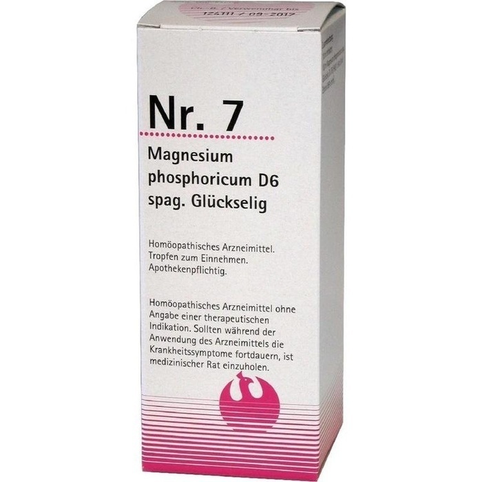 Nr. 7 Magnesium phosphoricum D6 spag. Glückselig 100ml