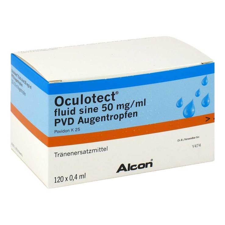 Oculotect® fluid sine 50mg/ml PVD AT 120x0,4ml