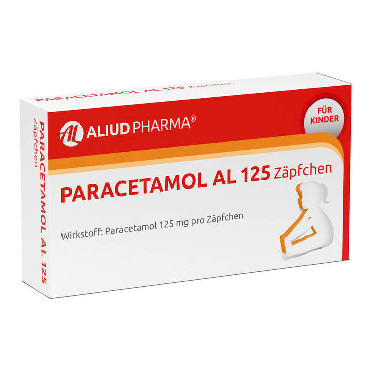 Paracetamol AL 125 10 Zäpf.