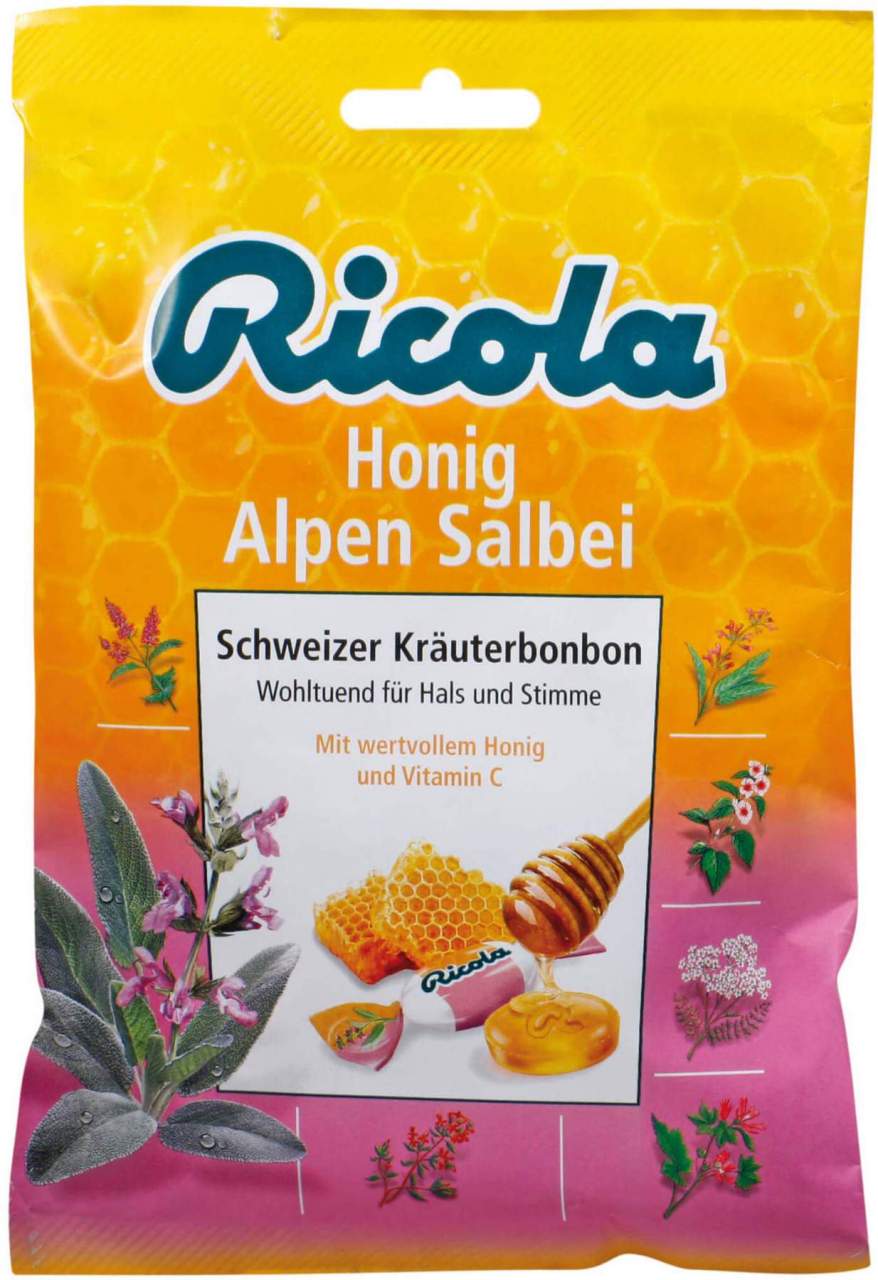 RICOLA m.Z.Beutel Honig Alpen Salbei Bonbons
