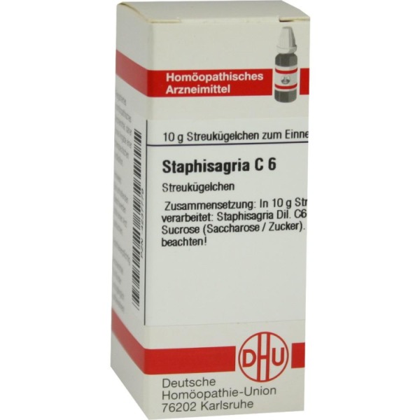 Staphisagria C6 DHU Glob. 10 g
