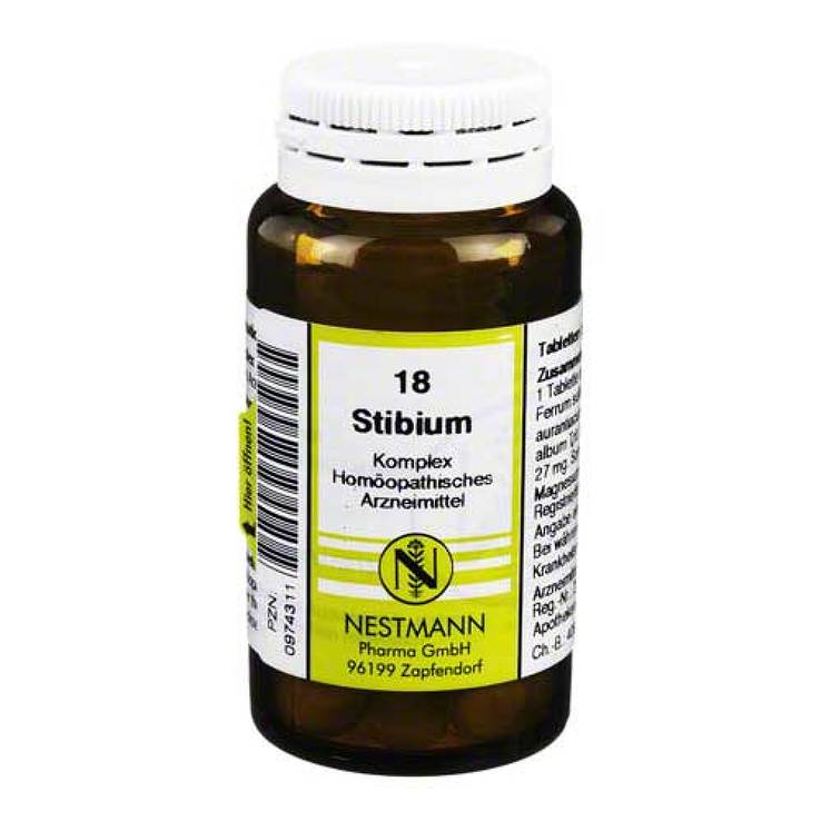 Stibium Kompl. Nr.18 120 Tbl.