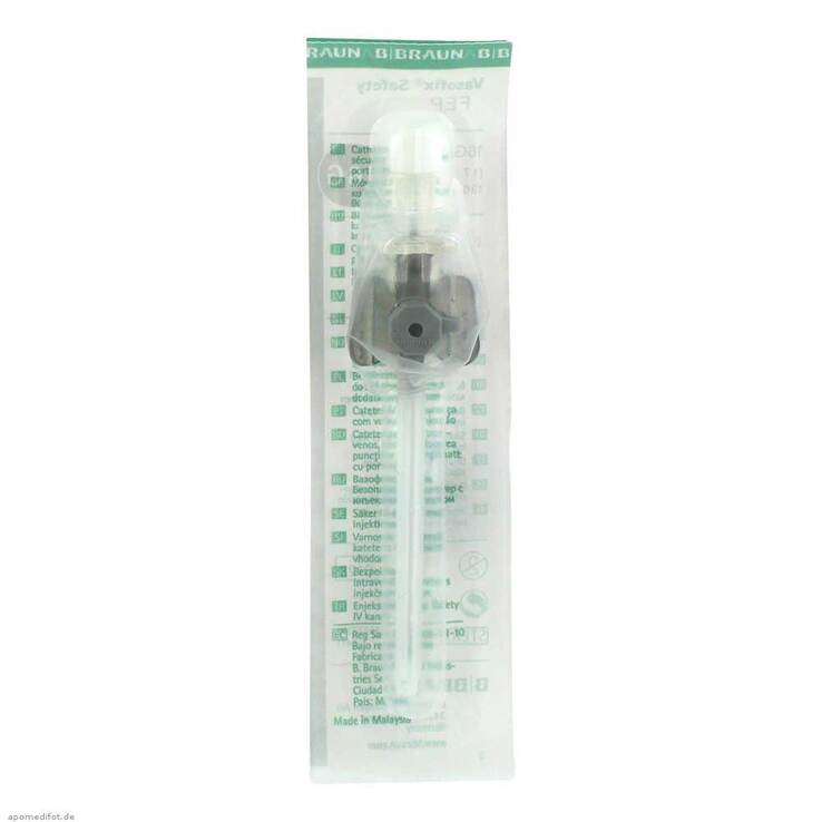 VASOFIX Safety Kanüle 16 G 1,7x50 mm grau
