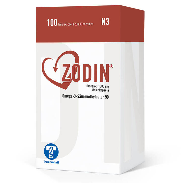 Zodin® Omega-3 1000 mg 100 Weichkaps.
